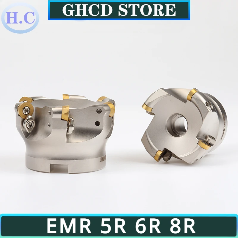 

EMR 5R 6R 8R 50 63 80 100 125 160 EMRW Face Milling Cutter head EMR Face Mill Cutter Head For RPMT Insert Face mills Tool Holder