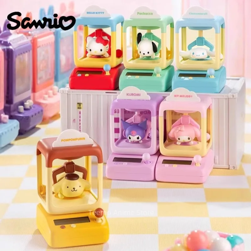 

Sanrio Swinging Doll Machine Series Doll Toys Creative Anime Hello Kitty Kuromi Doll Ornament Car Cartoon Decoration Toy Gift