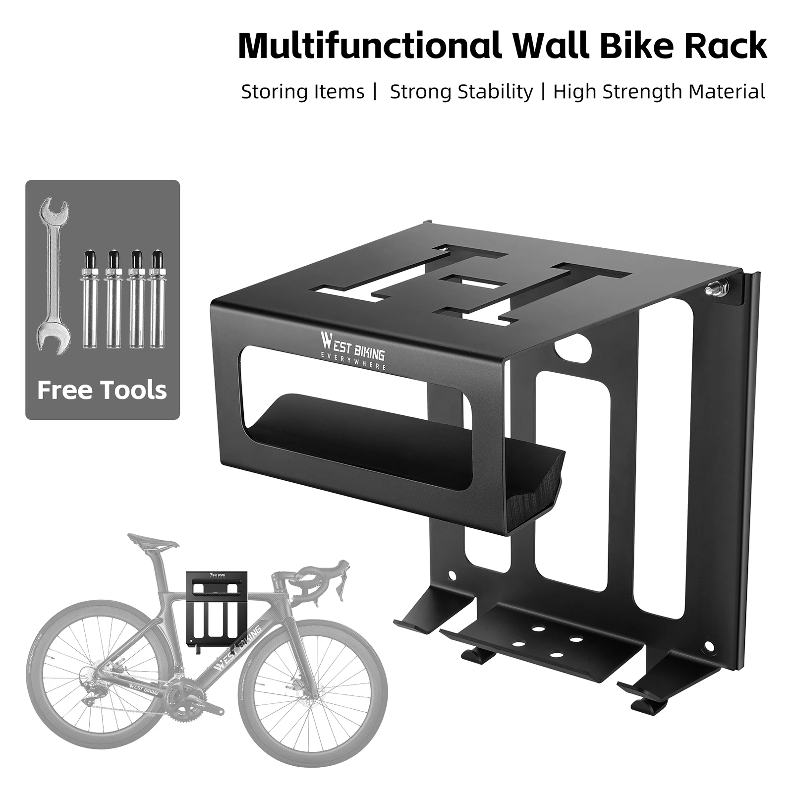 

Bike Wall Mount Holder Bike Showing Stand Mountain Bike Wall Mounted Hanger Bicycle Storage Hook Rack Bicycle Racks