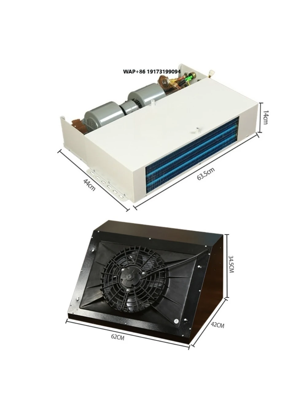 Scroll Compressor Truck Transport Car Freezer Refrigeration Unit 0-18 Cooling Capacity 2 Year Warranty for Van Trailer