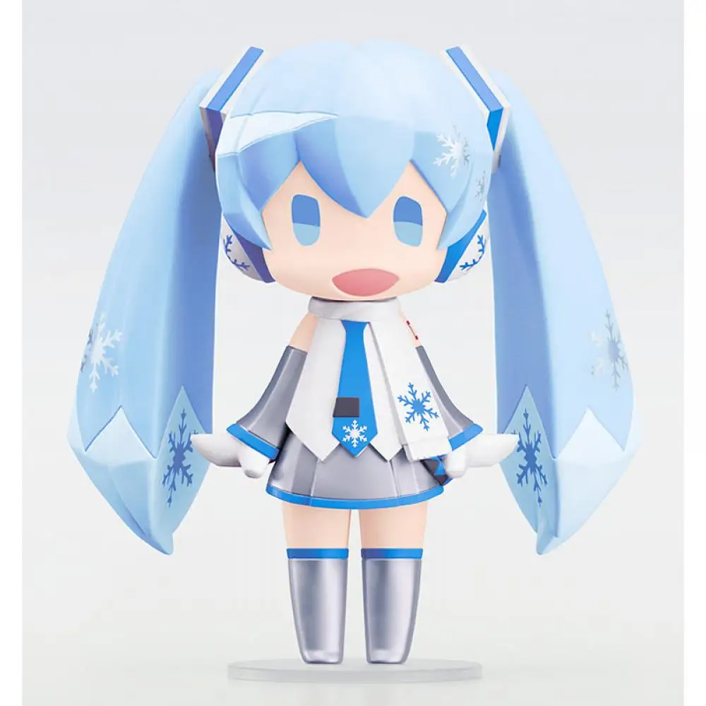 GSC Original HELLO! GOOD SMILE Snow Hatsune Miku Anime Action Figure Toys For Boys Girls Kids Children Birthday Gifts Model