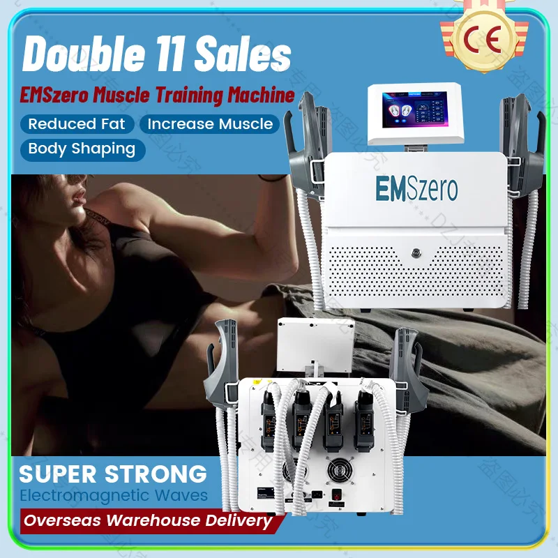 

Double 11 Sales EMSzero RF Sculpt Muscle Stimulate Machine EMS 6500W Electric Slimming Nova Pelvic Stimulation Pad EMSzero Salon