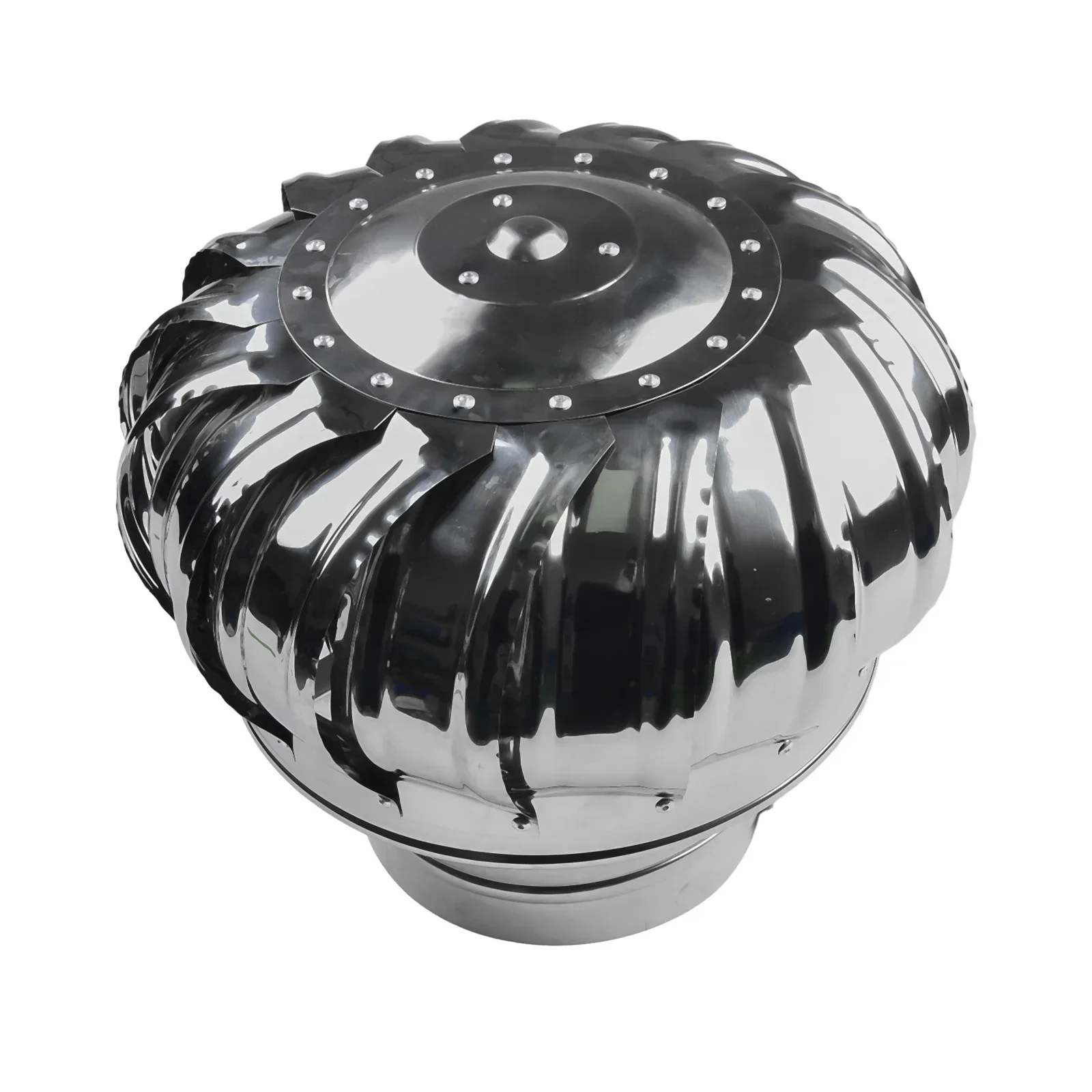1pc 304 Stainless Steel Roof Ventilator Wind Turbine Vent Attic Ventilator Duct Roof Ventilator 100mm /110mm /150mm /160mm 200mm
