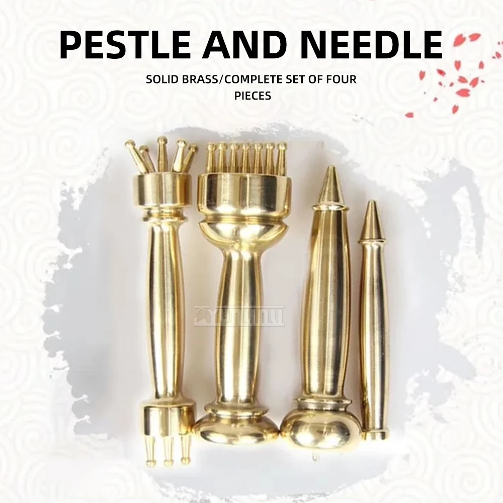 

Массажер Медный Набор инструментов Гуа Ша Точечный массажный инструмент Meridian