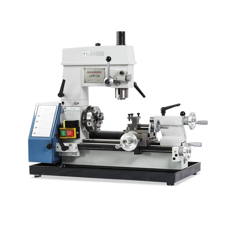 

Mini Multifunctional Home Manual Lathe Small Machine Tool with Drilling & Milling Abilities for Turning Drilling Milling