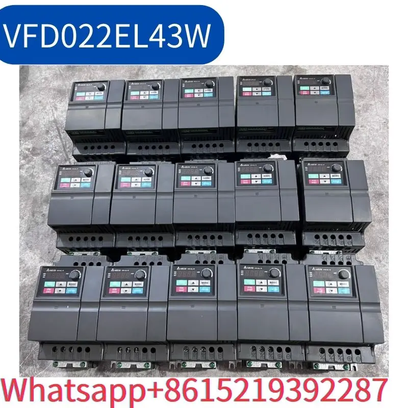 

second-hand Delta inverter VFD022EL43W 2.2KW380V tested ok