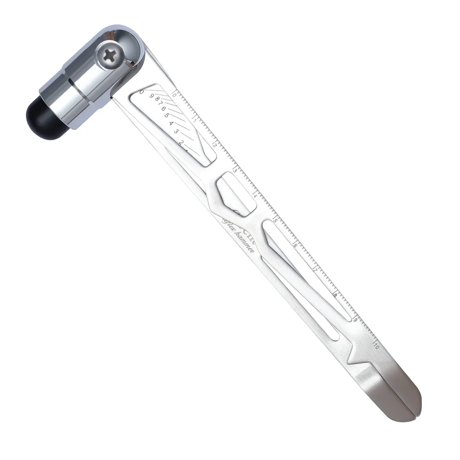 Medical Percussion Hummer Master Hummer Neurological Reflex Hammer with Scale for cutaneous and Superficial Responses Fast deliv