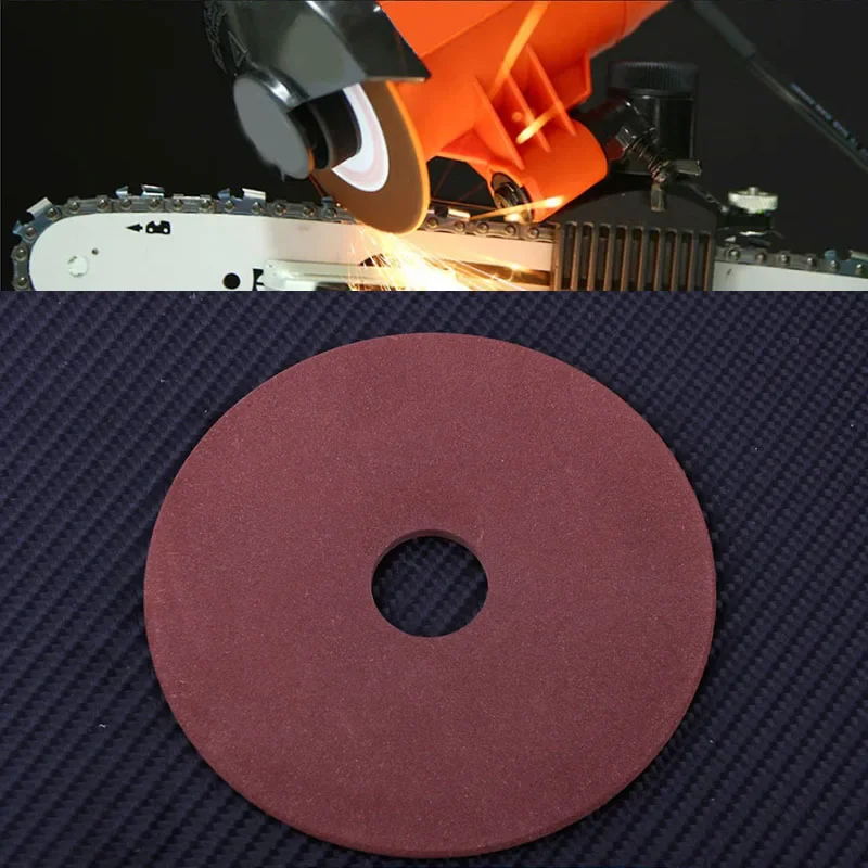 Điện Máy Cưa Mài Kim Cương Đá Mài 105Mm Mài Cạnh Đánh Bóng Cưa Xích Răng 325 Độ 3/8 "Máy Mài
