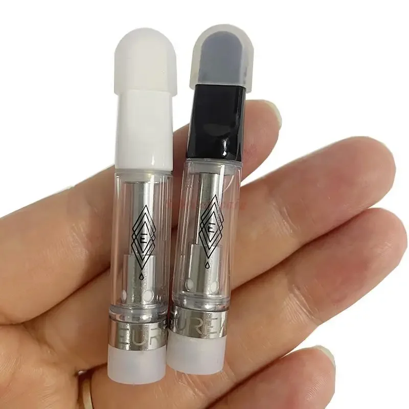 

10pcs Eureka Vape Cartridges Atomizers 0.8ml 510 Thread Ceramic Coil Glass Thick Oil Cartridge Wax Vaporizer Pen E Cigarettes