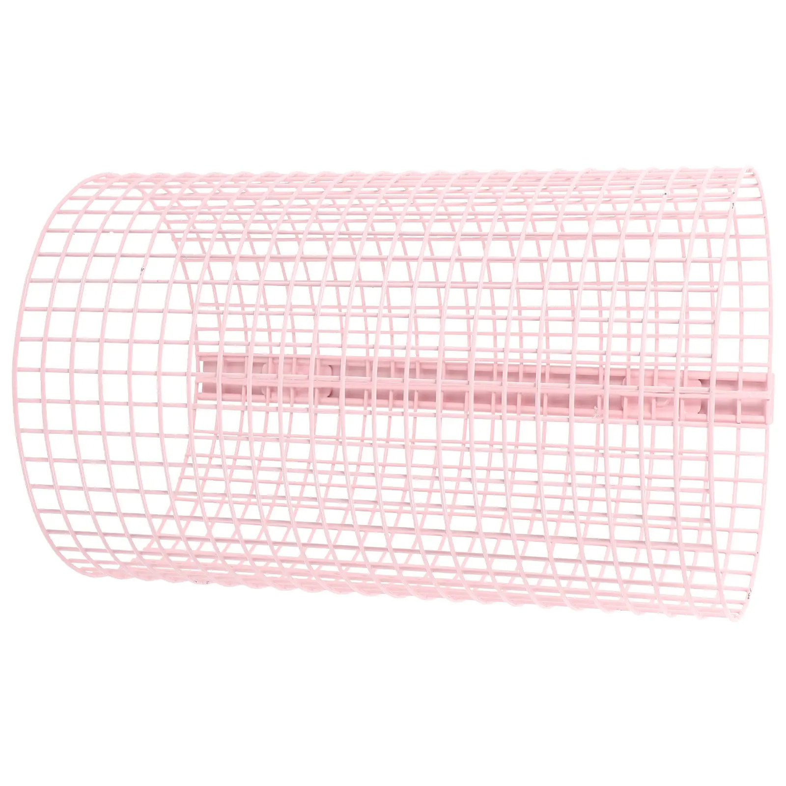 Tunnel de jeu rose rond en fer pour hamster, abri pour petit animal de compagnie, tube d'exercice pour cochon d'Inde, chinchilla, écureuil.