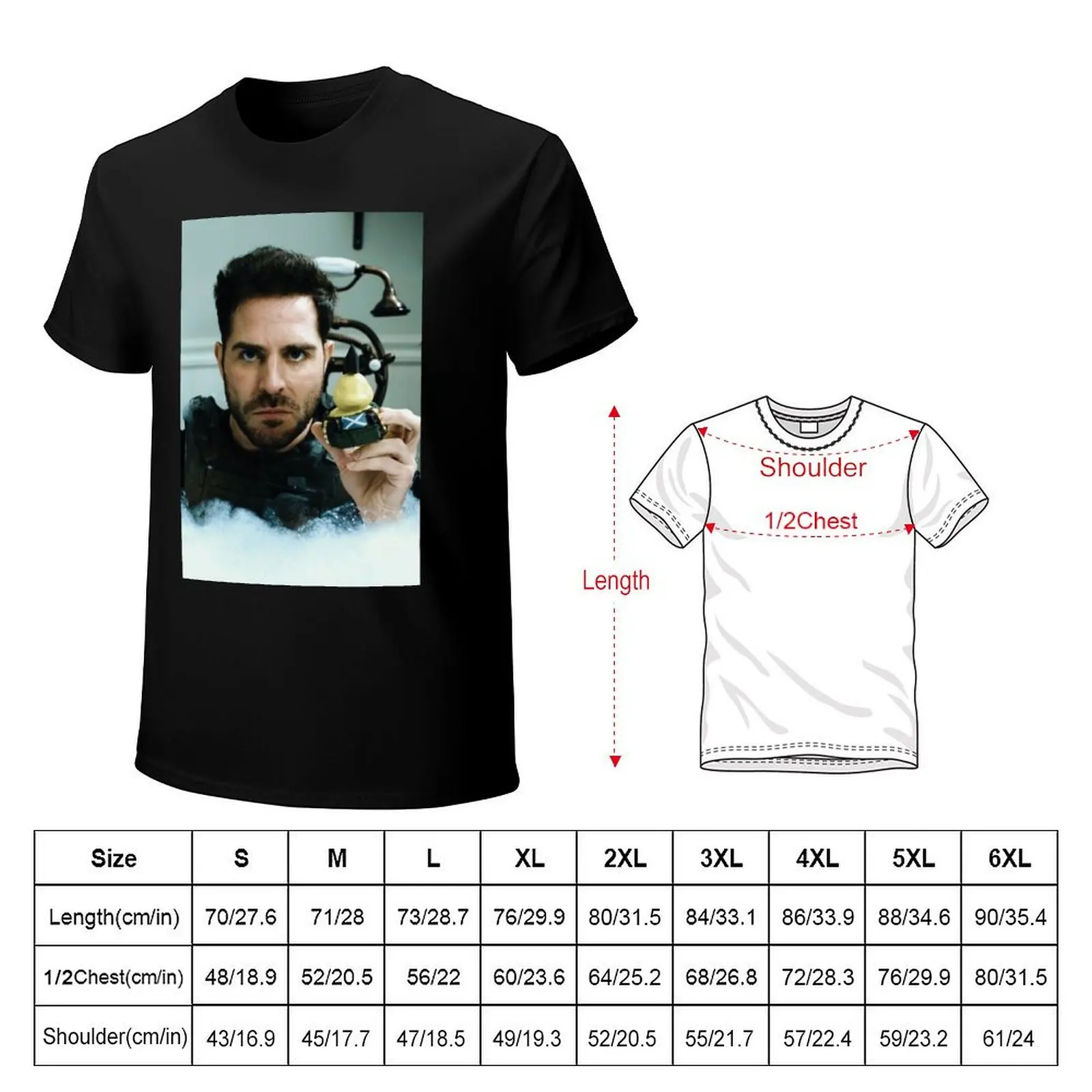 Neil Ellice John Soap MacTavish T-Shirt Modern Style Print T-Shirt