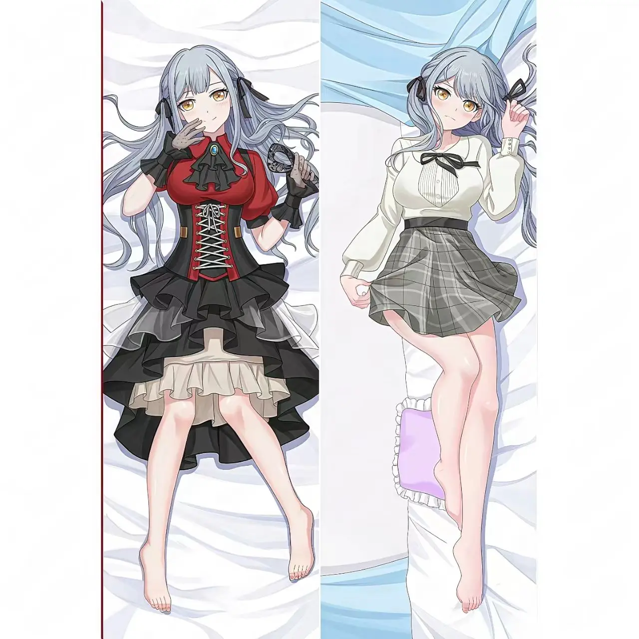 

Anime Girl Body Pillowcase Custom Soft Skin Double-side Size Cute Kawaii Life Size Hugging Body Cover Dakimakura Cosplay