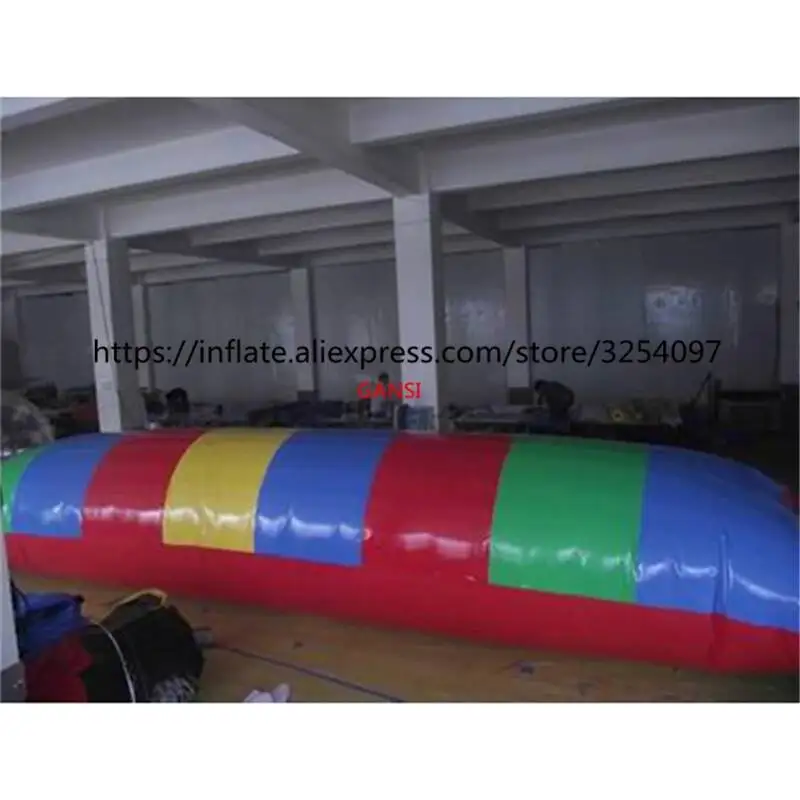 9X3m Lake InfInflatable Jumping Water Bag Floating InfInflatable Water Catapult Blob For Summer Games
