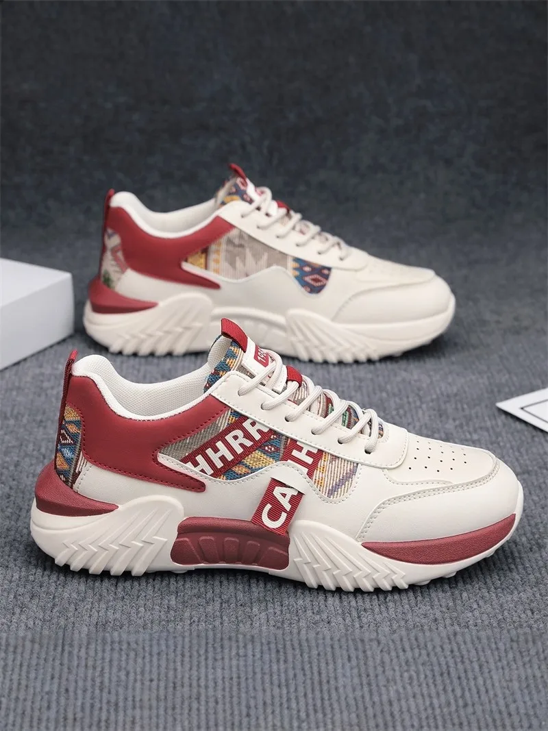 

Men's Fashionable Thick-Heeled Casual Shoes 2026 New Summer Trendy Versatile Youthful Increase Height Dad Cool Sneakers