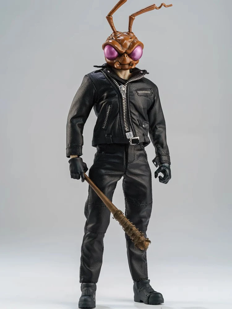 

6 Inch RomankeyNW Termir Punk Motorcycle Jaet Leather Clothes Set for Action Figures Collectible Toys Movie Series