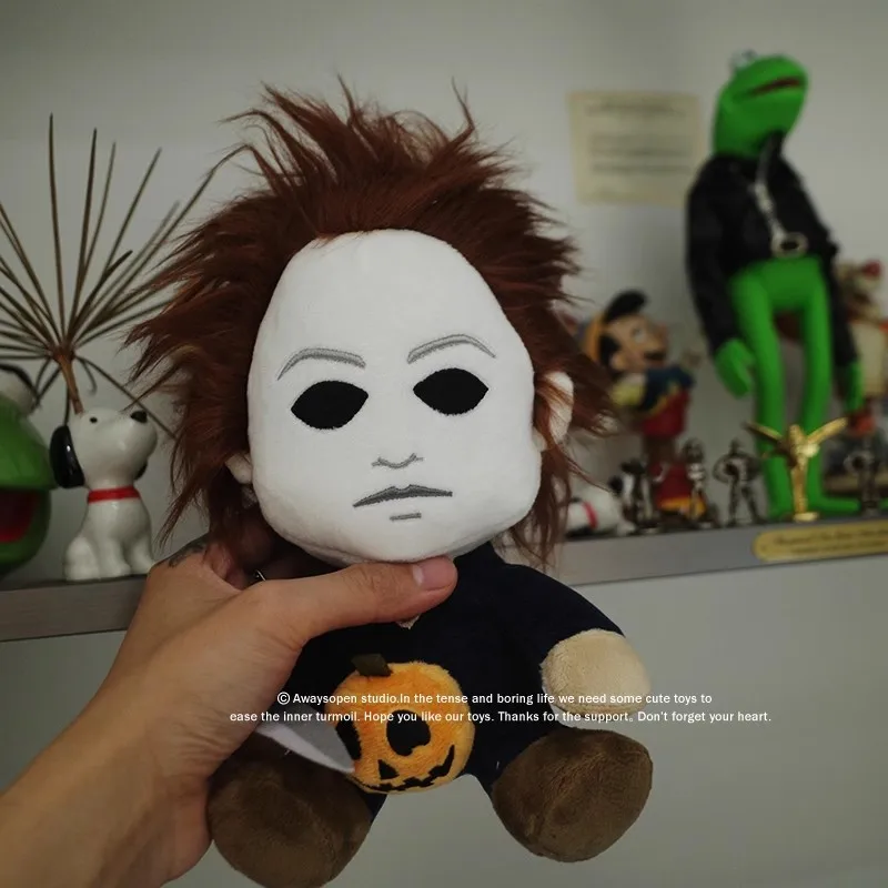 New Movie Halloween Michael Myers Plush Girls Boys Kids Stuffed Toys For Children 25CM