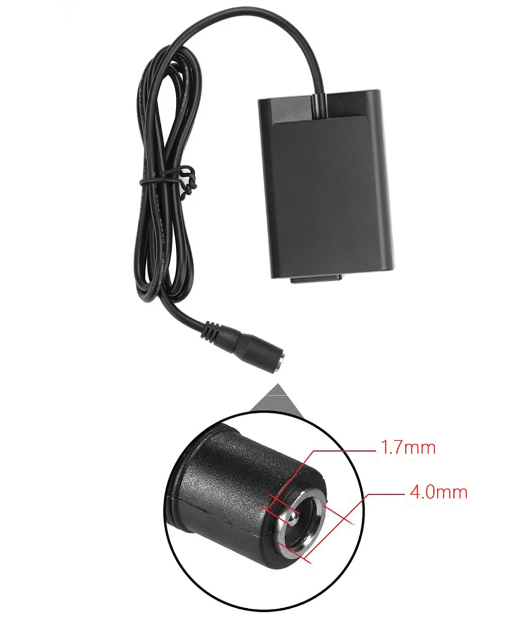 EP-5G DC Coupler EN-EL25 EN-EL25A Dummy Battery EH-5 AC Adapter Power Supply Connector Kit for Nikon Z30 Z50, Zfc, Z fc