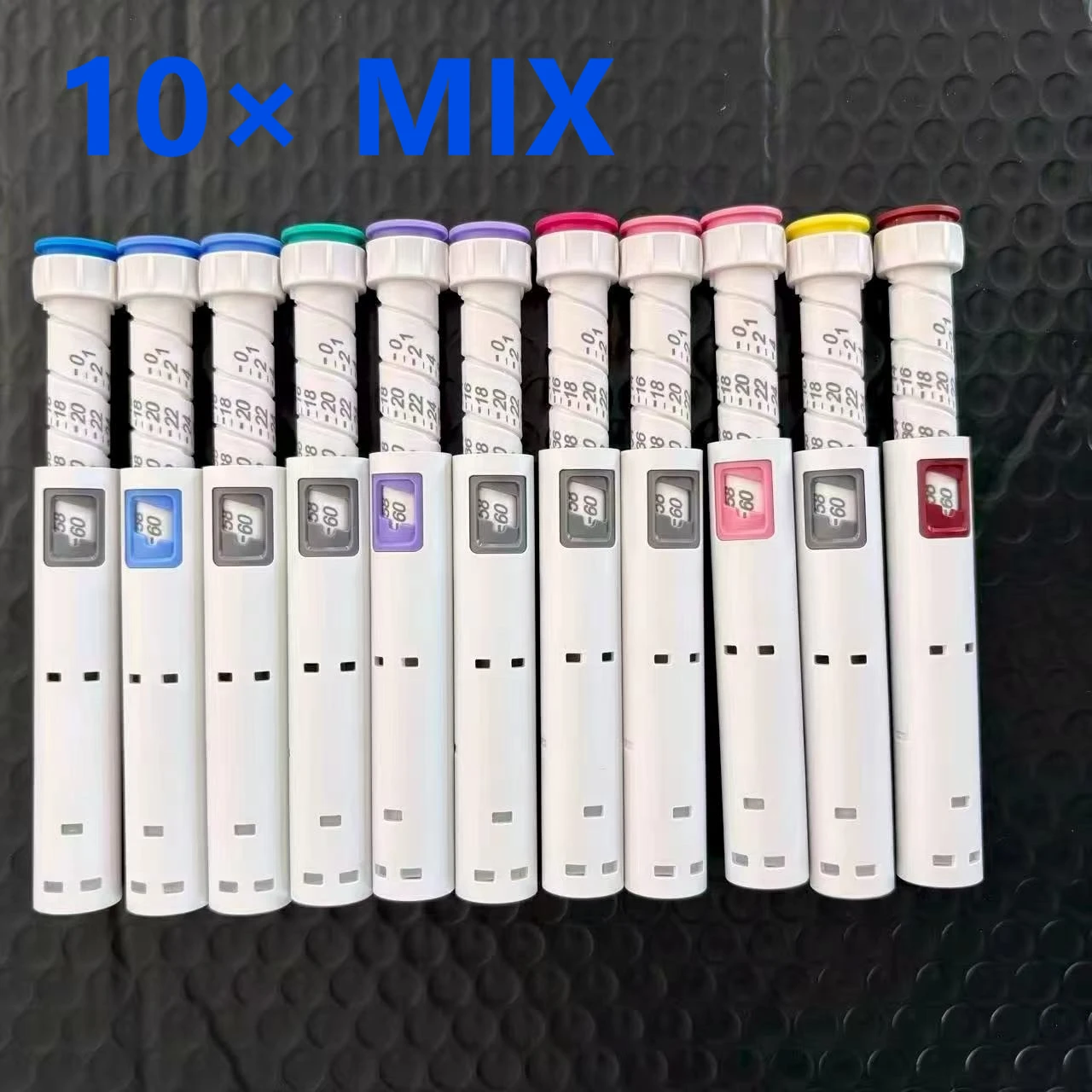 High Quality 5-10PCS Disposable Insulin Injection Pens Portable Insulin Injection Device Medication 60U Magic Pen Health Care