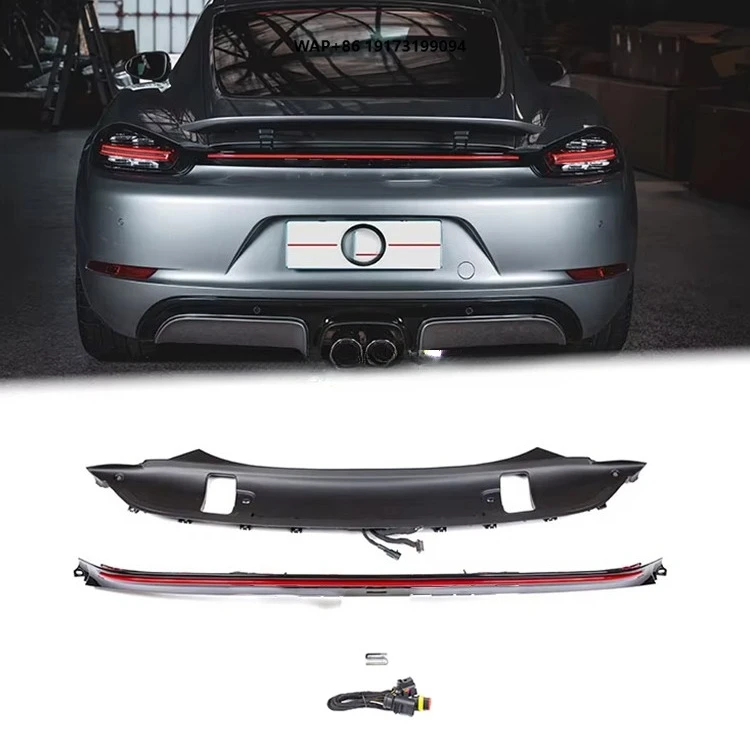 

Upgrade Clear or Red Lens 12V Rear Tail Light 997 Led Tail Lights for-Porsche 718 982 Cayman & Boxster