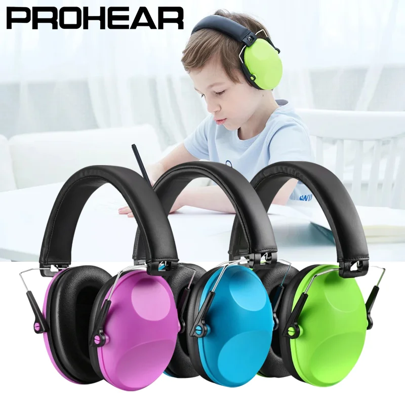 

PROHEAR Kids Earmuffs Professional Safety Passive Noise Reduction Ear Protector Hearing Protection for Children Baby Autism Gift