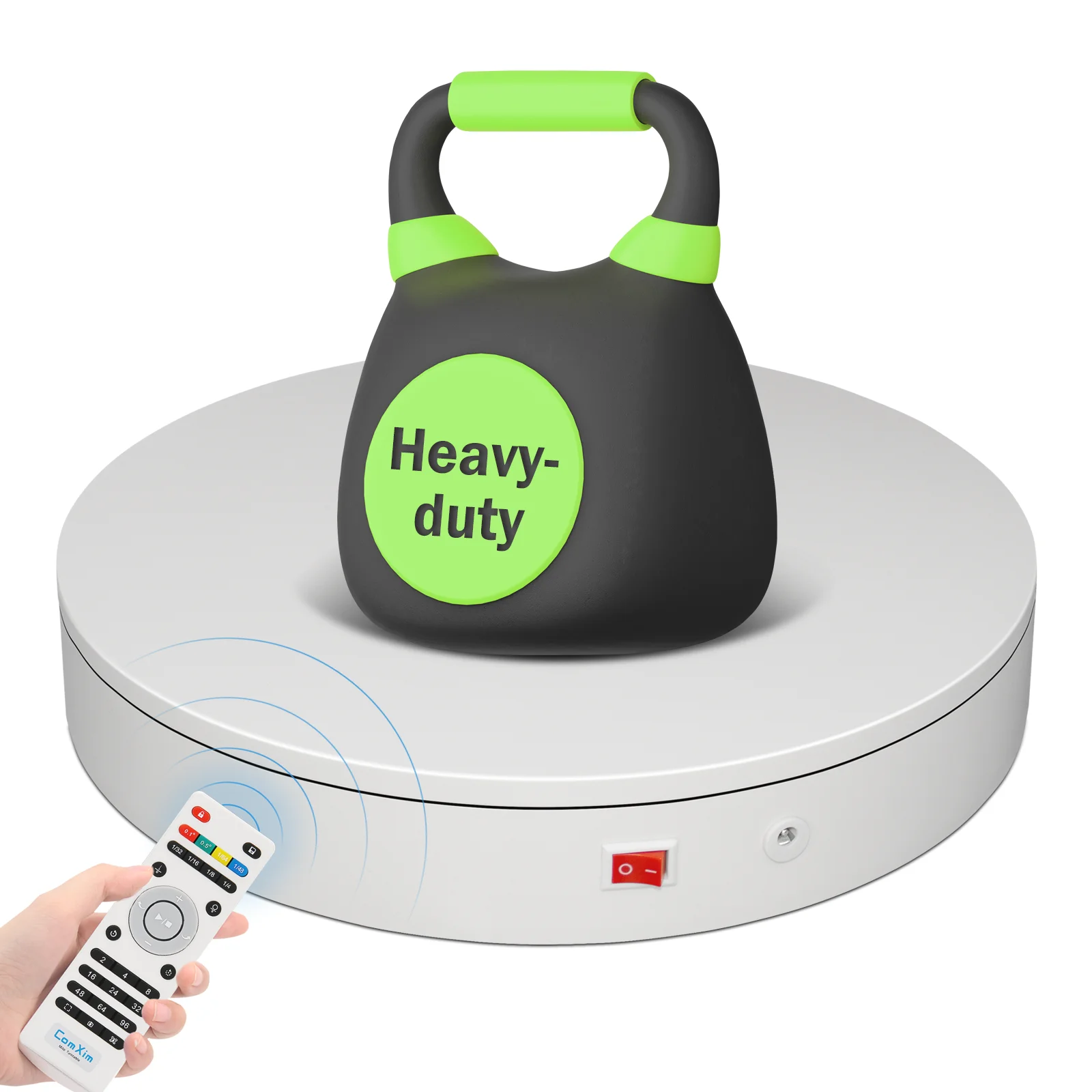 

MT200RL Rotating Display Stand With Remote,Motorized Spinner TurntableWith Controllable Angles And Rotation Modes