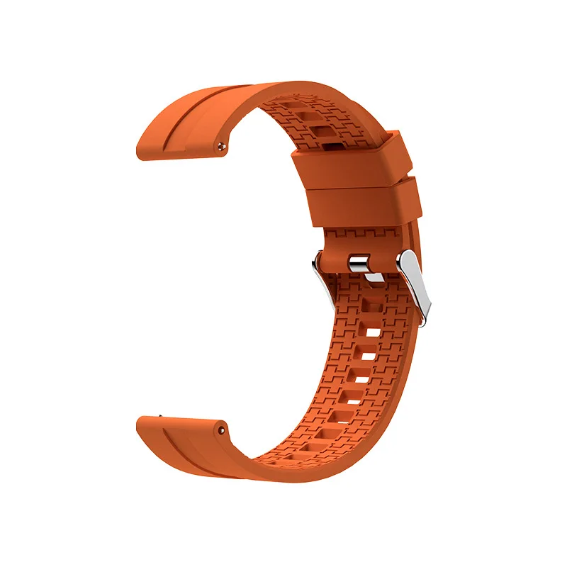 20mm/22mm watch strap For Samsung Galaxy watch 6-4-Classic/5 Pro Active 2 40/44mm Silicone bracelet for Huawei GT 4-2-3 pro band