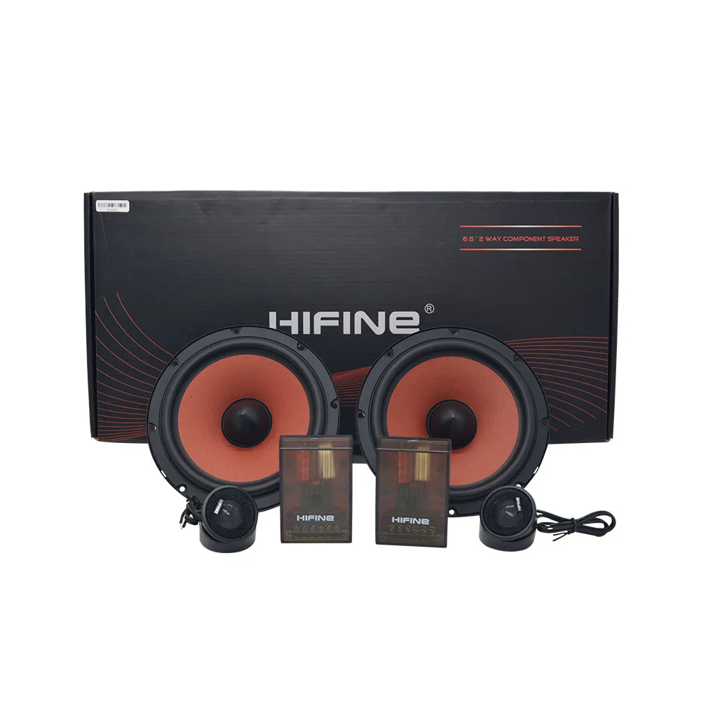 

Wholesale HI-6503 6.5inch car speakers sets for mid-low and high frequency crossover speakers non-destructive installation
