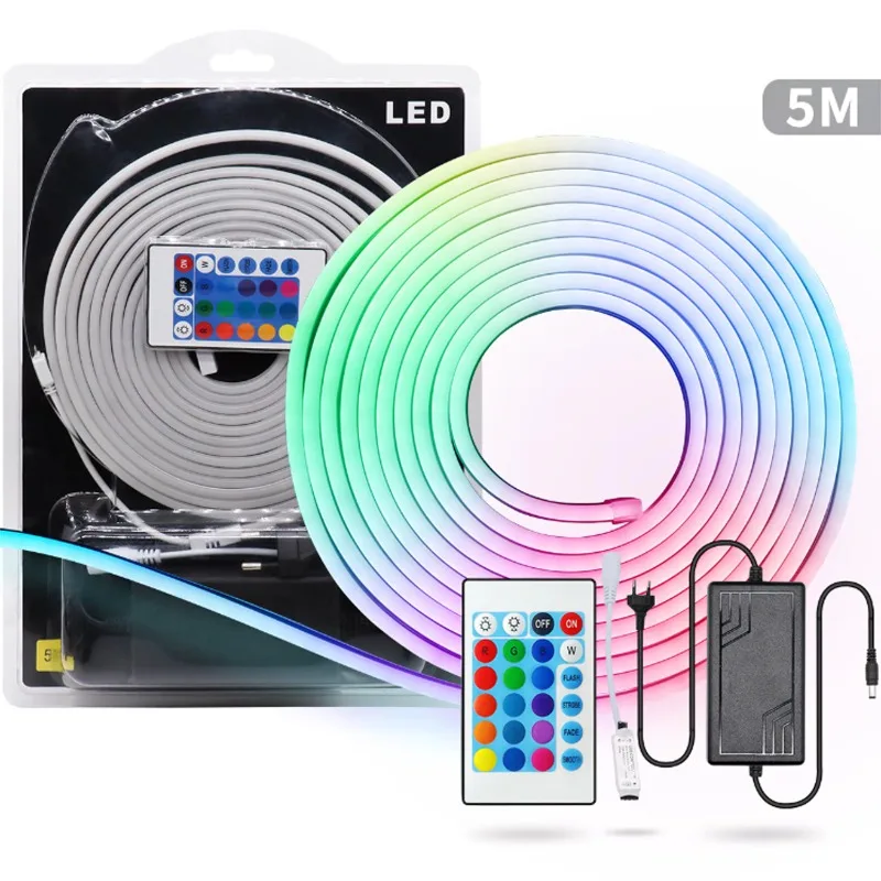 ledストリップライト-24キー-リモコン付き-ブリスターパック入り-サイン広告ボード用-rgbフレキシブルledストリップ