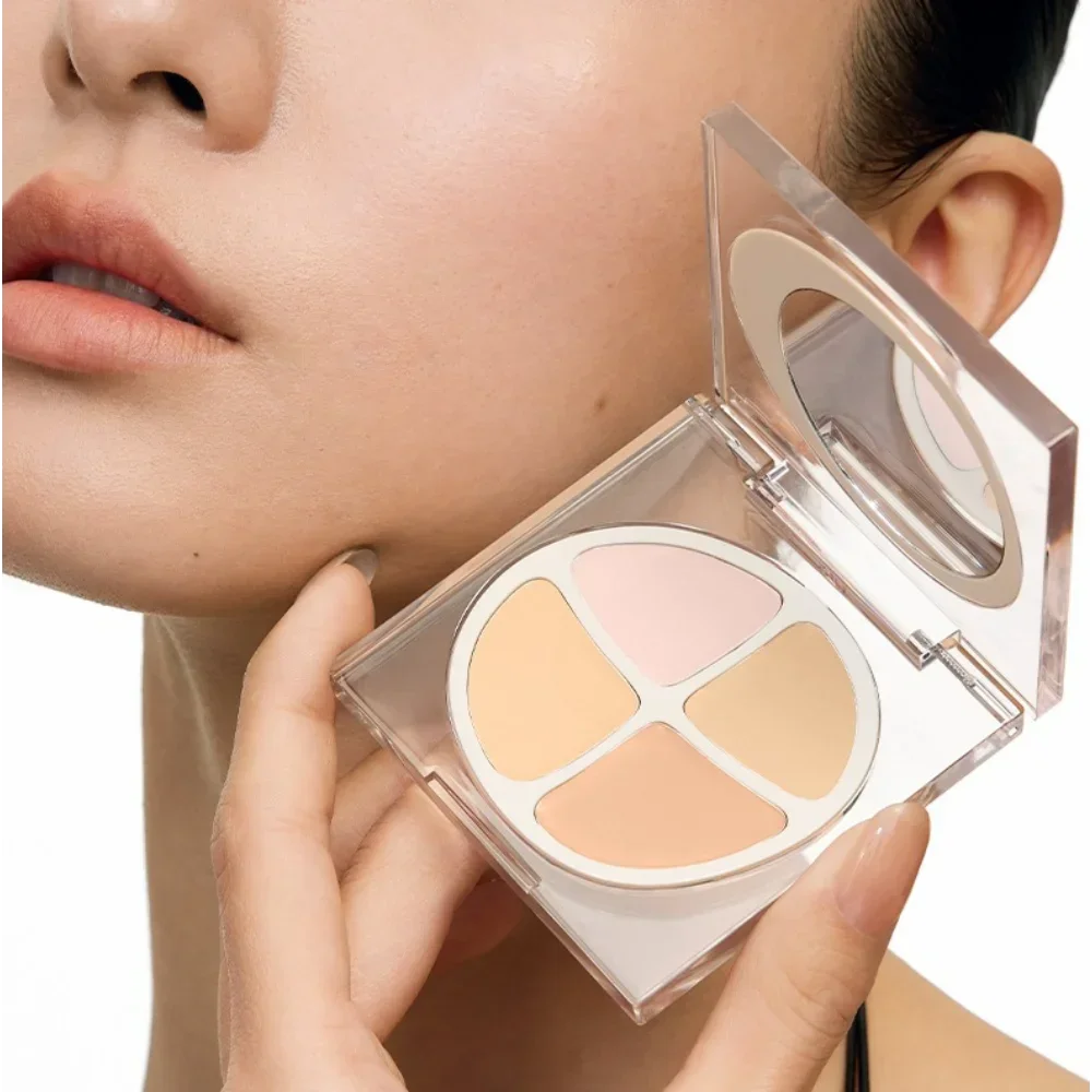 Joocyee Concealer 4-color Palette Facial Makeup Foundation Cream Invisible Pores Full Coverage Brighten Korean Makeup Cosmetics