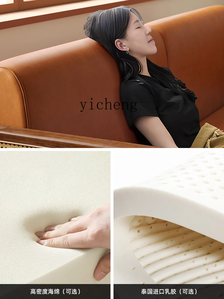 

FY solid wood sofa bed living room bedroom small apartment double sofa dual-purpose bed foldable