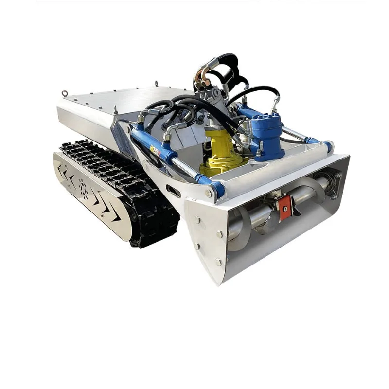 Chemical pool cleaning crawler robot, intelligent remote control underwater operation visual crawler chassis, pipeline cleaning