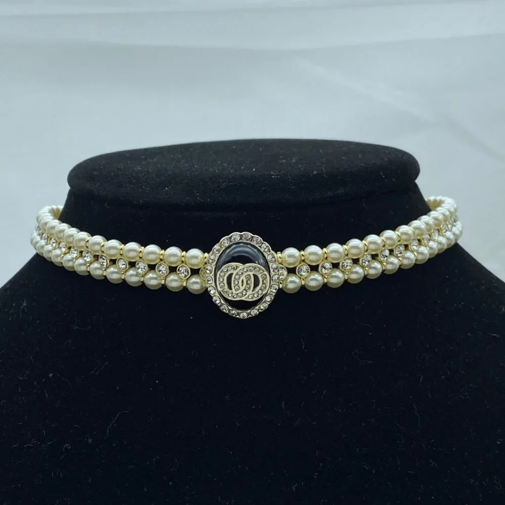 2025 قلادة جديدة، قلادة على شكل حرف الحب قلادة الموضة #5