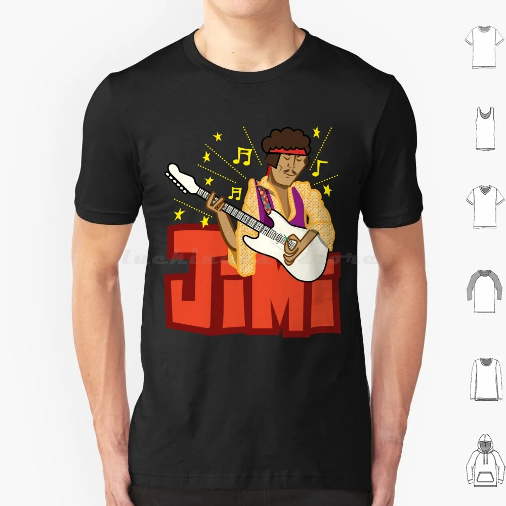 Jimi ( 1 ) T Shirt Cotton Men Women DIY Print Voodoo Voodoo Child Child Guitar Voodoo Doll Psychedelic Woodstock Doll Vintage
