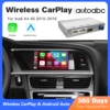 Drahtloses CarPlay Android Auto für Audi A4 A5 Q5 S5 B8 2008–2016 mit 3G MMI, Modell mit Mirror Link AirPlay Front/View Multimedia 1