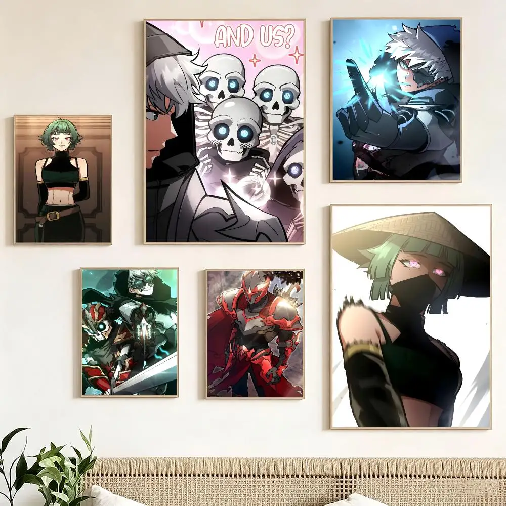 Japanese Anime E-Emperor of Solo Play Poster Print Painting Home Decor for Bedroom Living Room Hallway