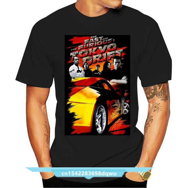 

Men Adult Slim Fit T Shirt S-xxl Drifting Crew -- The Fast And The Furious : Tokyo Drift Adult T-shirt