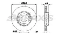 Store code: AE0064 interior brake disc mirror FLUENCE MEGANE III IV SCENIC III LAGUNA 1.2///////(