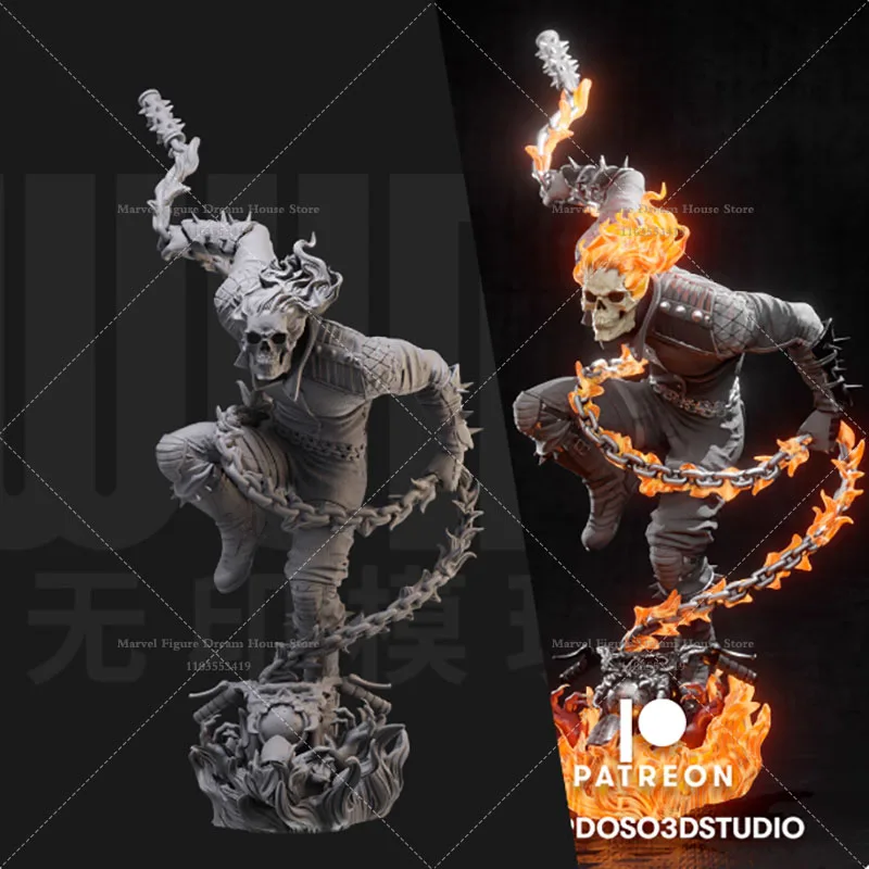 1/24 1/18 escala superpoderes humanos mágicos filme de ficção científica diy auto-montado gk 3d resina não-panited bonecas modelo branco