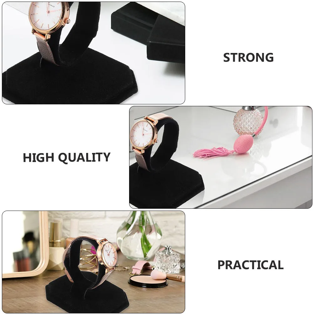 

4 Pcs Watch Display Stand Holder Rack Product Bracelet Multifunctional Wristwatch