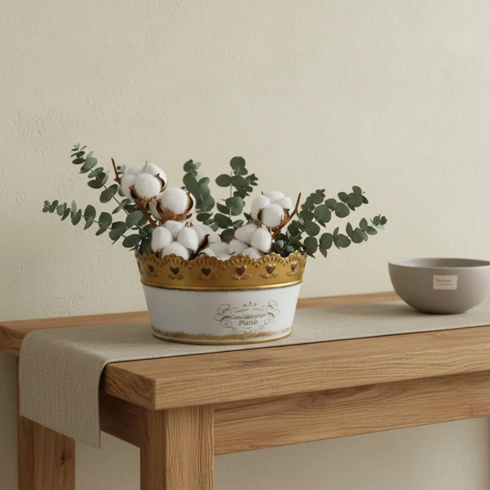 

3 Pieces Lace Trim Planter Antique Design Ornamental Tin Pot Vintage Metal Flower Pot Indoor Outdoor Use Garden Decor for Patio