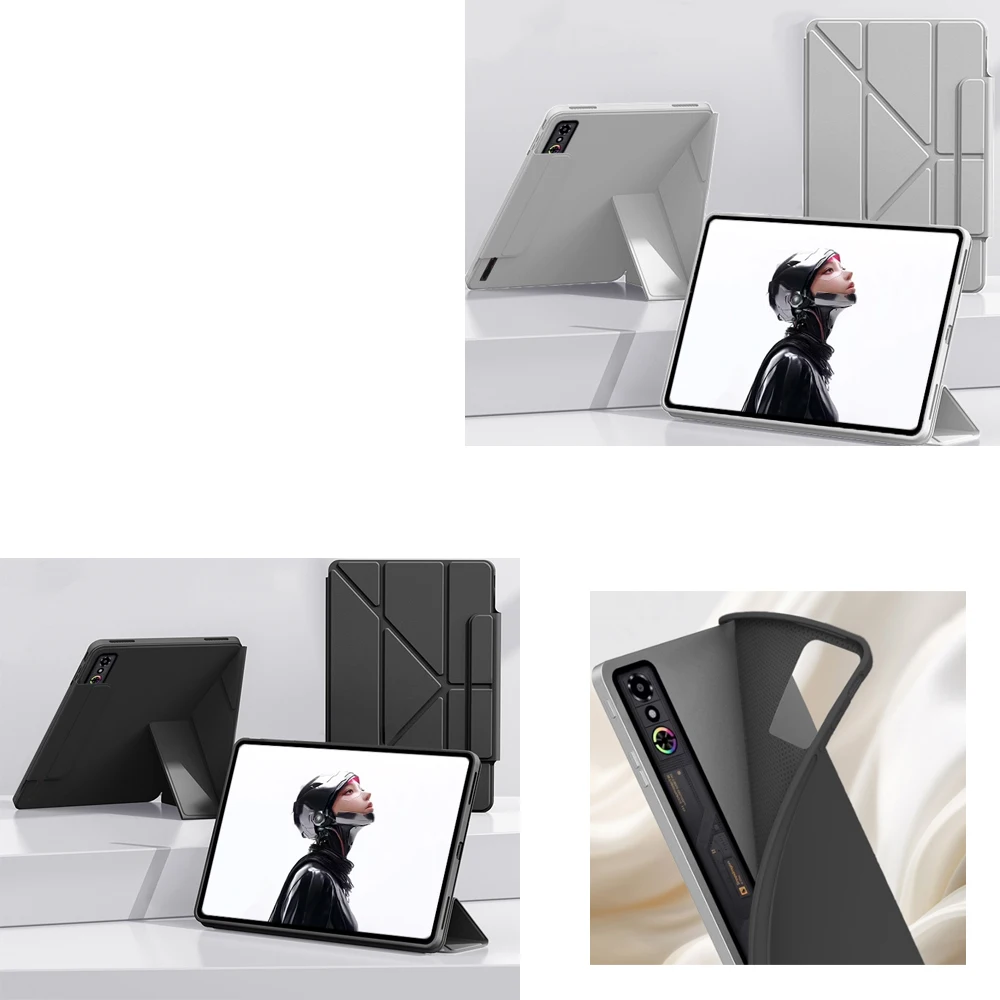 

Tablet Protective Case For RedMagic Astra Gaming, Tablet Protective Cover with Folding Stand Protective Sleeve Accessories