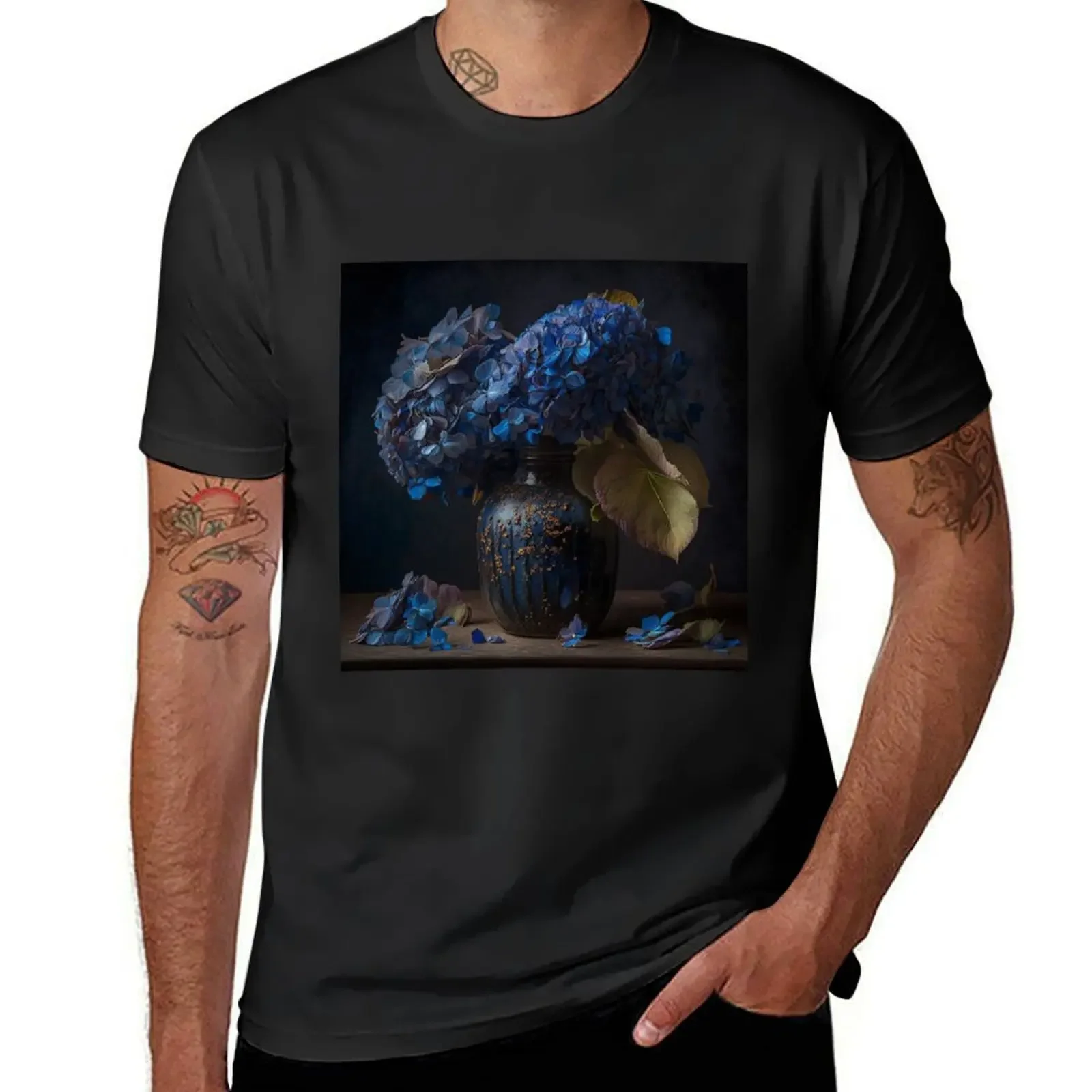 Hydrangeas of Hope T-Shirt essential t shirt customizeds men graphic t shirts