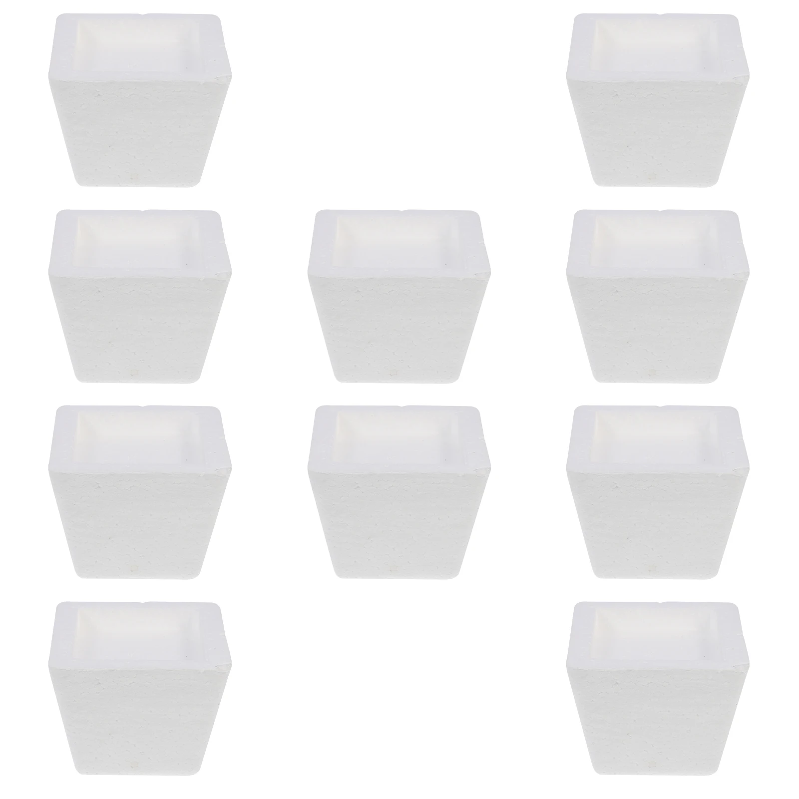 

10pcs Flower Pot Mat DIY Foam Cushion Square Shape Planter Base Pad Household Decoration Kids Gardening Supplies