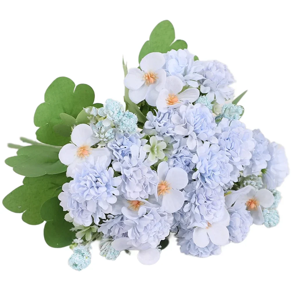 Silk Chrysanthemum Flower Bouquet Formed as a Rounded Mass for Wedding Gallery Wall Decor Hallway Table Centerpiece