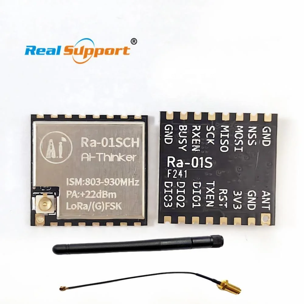 

Ra-01SCH LoRa 868MHz 915MHz For Water Meter Smart Parking with LLCC68 ultra-long distance spread spectrum communication module