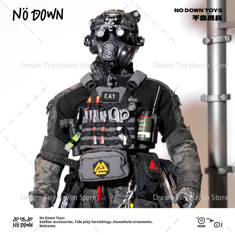 1/12 مقياس الجندي M18 قنبلة يدوية دخان رمي اللعب العسكرية التكتيكية المعدات مجموعة ملحقات لتقوم بها بنفسك 6 بوصة دمى شخصيات الحركة #1