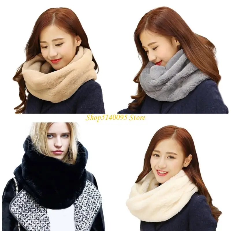 

Мягкий шарф из искусственных волос DXAE, более теплый зимний аксессуар для активного отдыха и моды