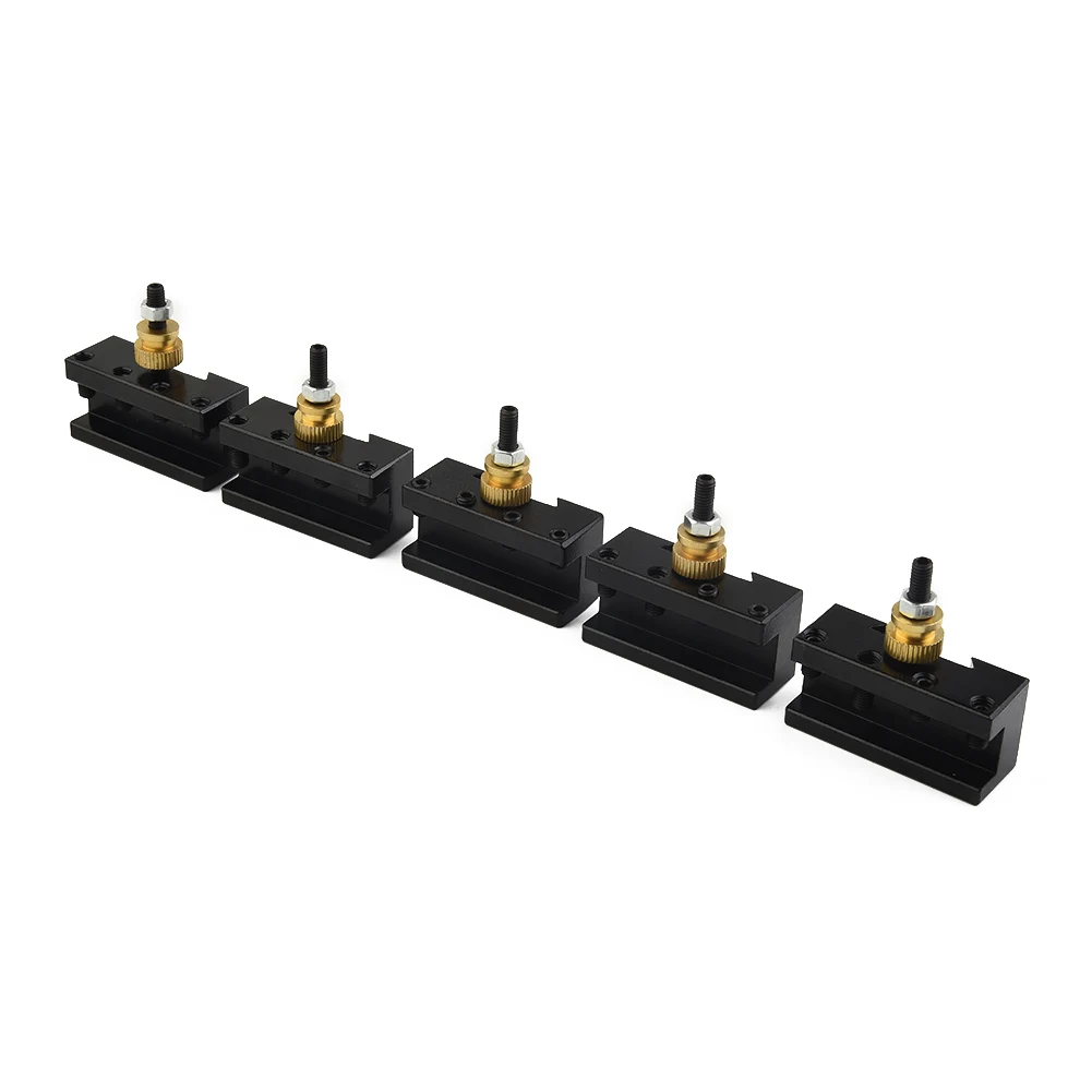 For Mini for lathe Post Facing Tool Holder Compatible with 1/4 inch and 1/2 inch Spindle Bore for CCMT Milling Turning Use