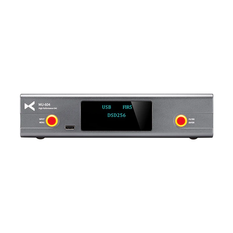 XDUOO MU-604 Decoder 2*ES9018K2M DAC Chip Two USB Audio Mode MU604 High Performance Balance DAC