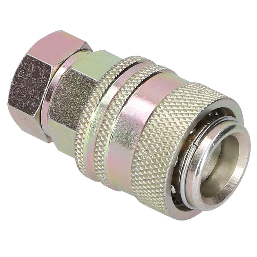 

G1 / 8in Hydraulic Test Adapter Female Temperature Tolerance Quick Connect High Pressure Sealing Durable